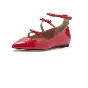 Red Valentino MaryJane Bow Flats 🎀